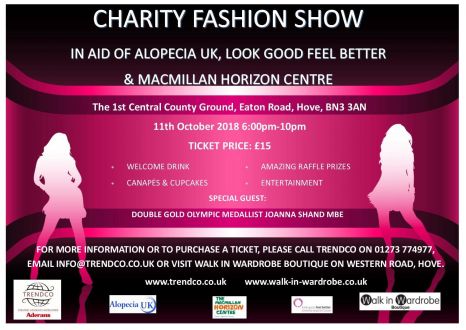 Get your tickets in the boutique for the next fashion show